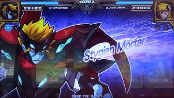 Stygian Scorpion All Moves Hero of Robots