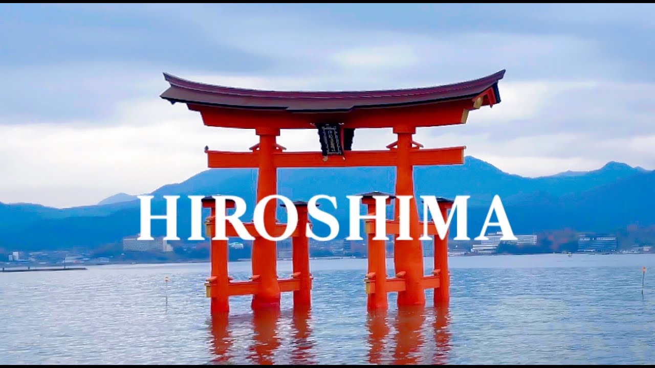 비오는 미야지마 고요하고 한적한 하루 | 히로시마 2박3일 겨울 여행 VLOG