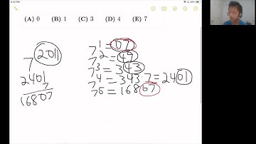 2011 AMC 8 Problem 22 Solution
