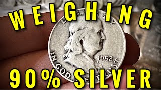 How to Weigh 90% Silver Coins