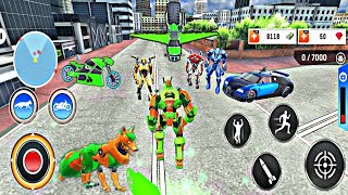Group Ofwild Fox Robot Transform World Fightandroid Ios Gameplay