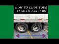 Mr.Sinnizter Da Trucker- How To Move Your Trailer Tandems