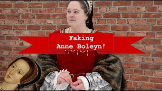 Faking Fancy Tudor Clothing! Making a Forepart and Foresleeves  Anne Boleyn Style!