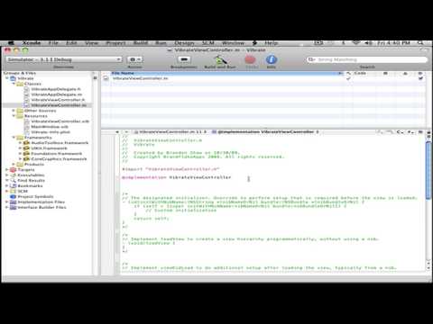 iPhone SDK How To Make it Vibrate