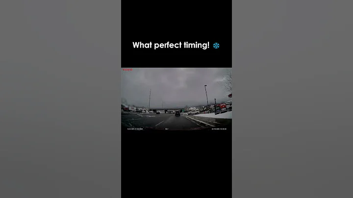 What perfect timing!  #viofo #dashcam  #automobile #carcamera #caraccessories