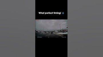 What perfect timing!  #viofo #dashcam  #automobile #carcamera #caraccessories