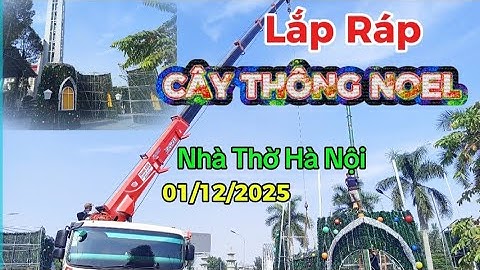 CÂY THÔNG NOEL 2025 LỚN NHẤT BIÊN HÒA|GIÁNG SINH 2025|NHÀ THỜ HÀ NỘI TRANG TRÍ GIÁNG SINH|NOEL 2025