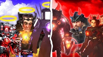 Most Loved vs Most Hated Characters in Skibidi Toilet!