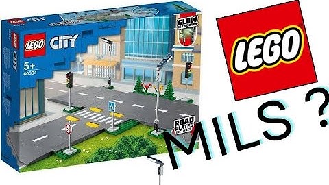 LEGO CITY !!! (How To) Convert new road plates into MILS 🏗️