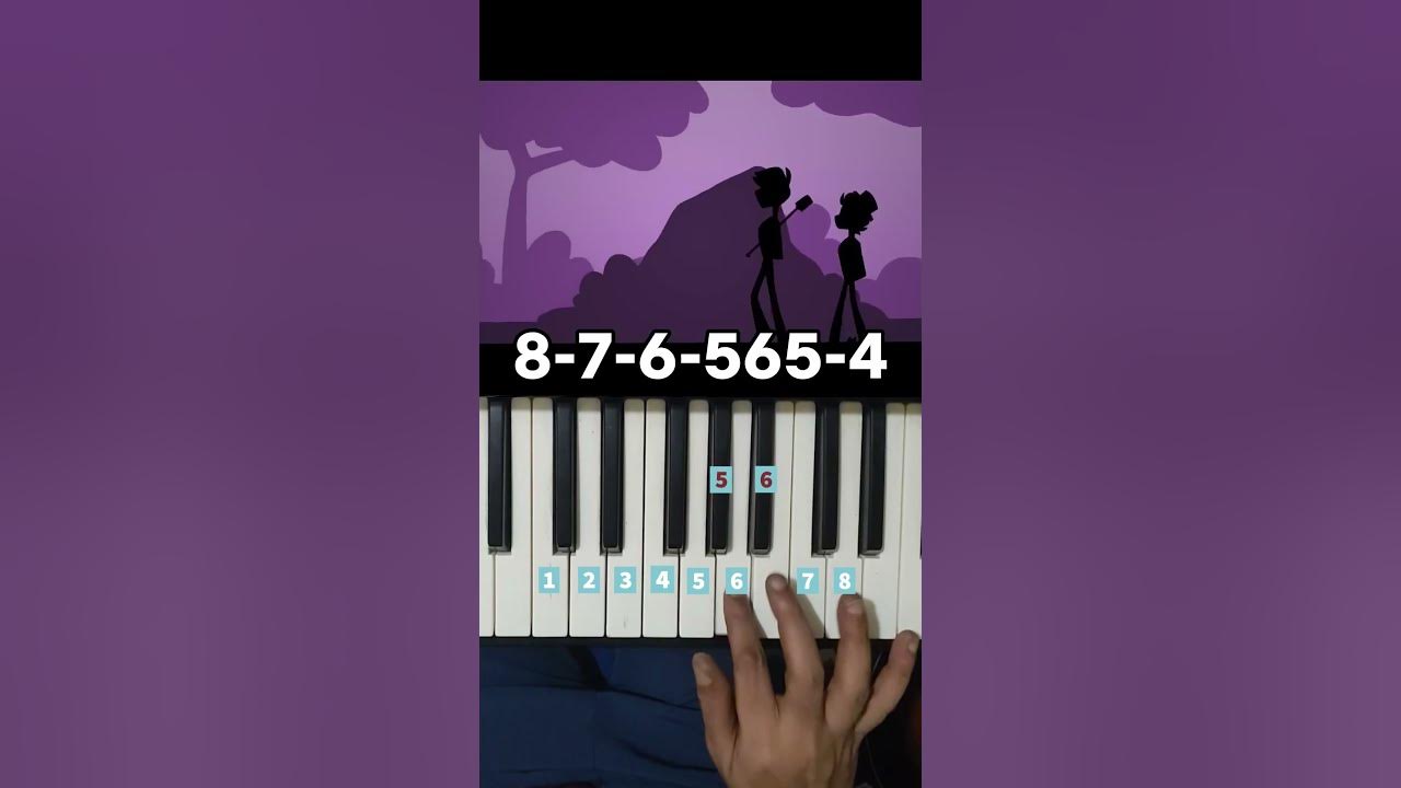 Daisies (A Hazbin Hotel Song) | Piano Tutorial #shorts