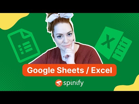 Google Sheets/Excel +