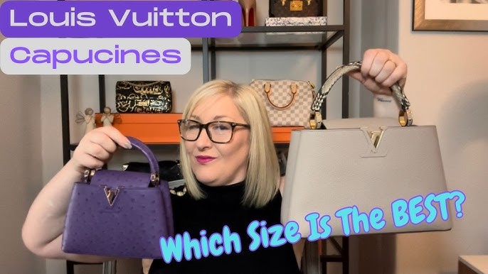 LOUIS VUITTON CAPUCINES BB REVIEW  Price, What fits inside, Mod shots &  more 