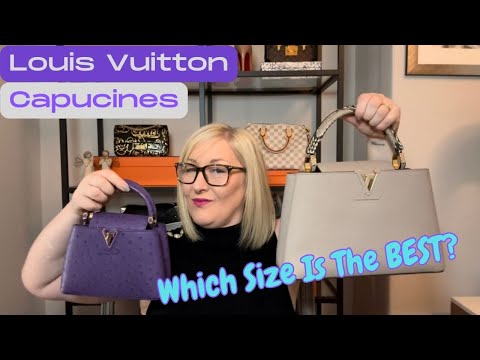 Louis Vuitton Capucines HAUL + Review 🧡 Which size to get - Micro