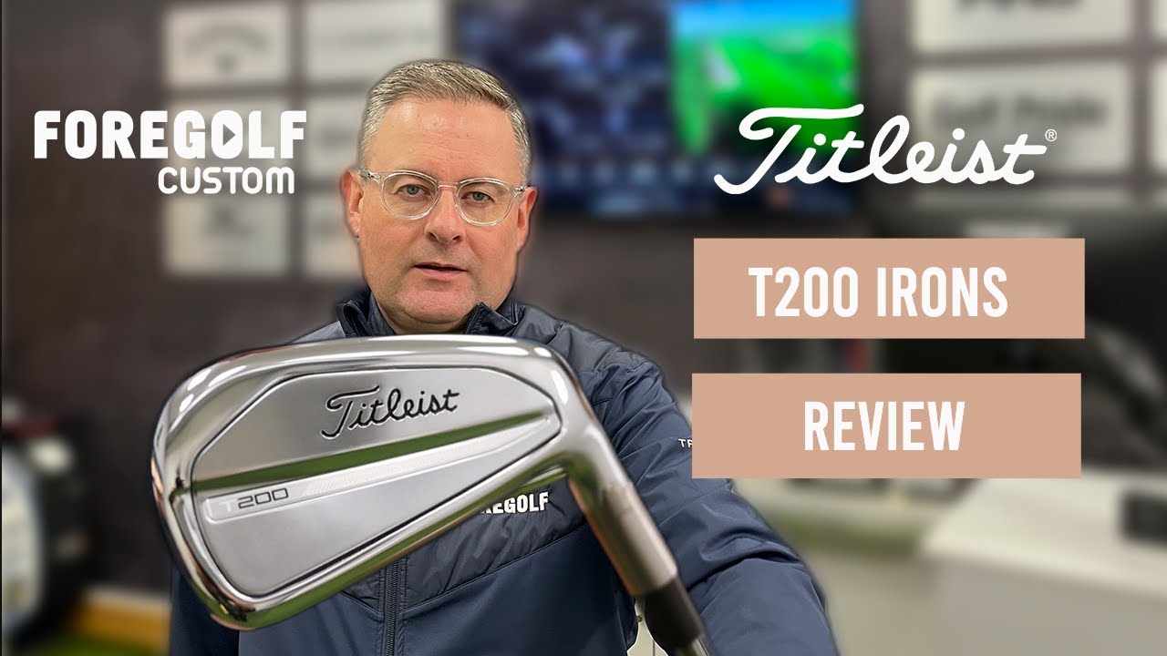 Titleist T200 Irons 2024 - Maximum Forgiveness #titleist