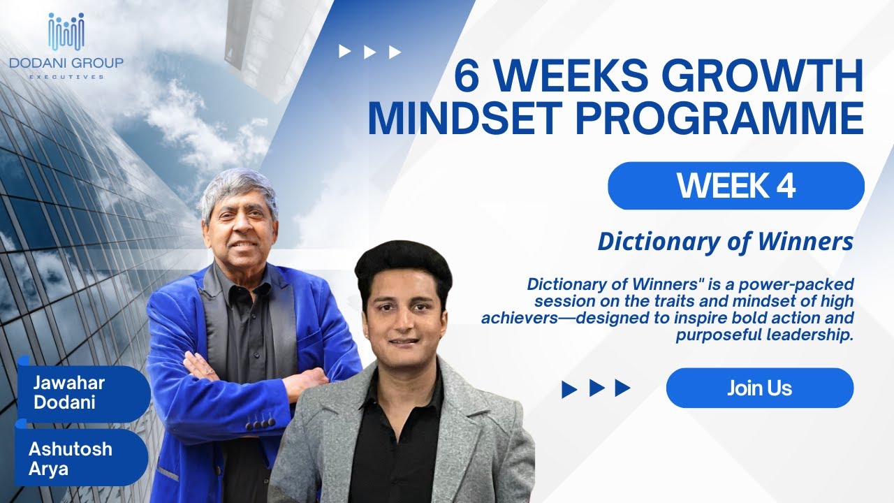 Week 4 | Dictionary of Winners: Unlock the Mindset of High Achievers ...
