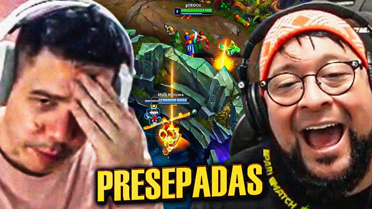AS PRESEPADAS DE GORDOX E MUCA MURIÇOCA | League of Legends
