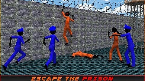 Stickman Prison Escape Story (by Black Cell Studio) / Android Gameplay HD