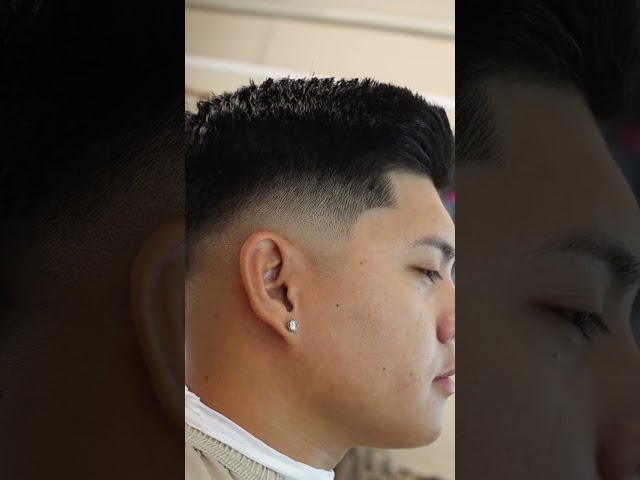 Side comb mid fade