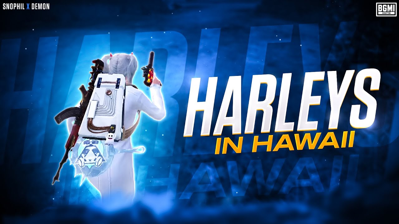 HARLEYS IN HAWAII | BGMI SOOTHING EDITING | VELOCITY EDITING | 