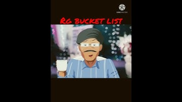 ft.@RG BUCKET LIST// Sigma rule#1//#shorts #rgbucketlist #viralvideo