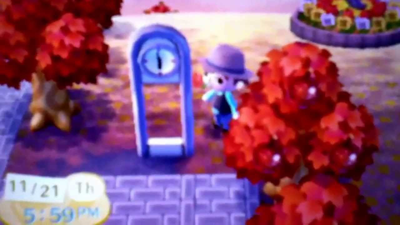 Animal crossing new leaf what happens to the modern clock every hour YouTube