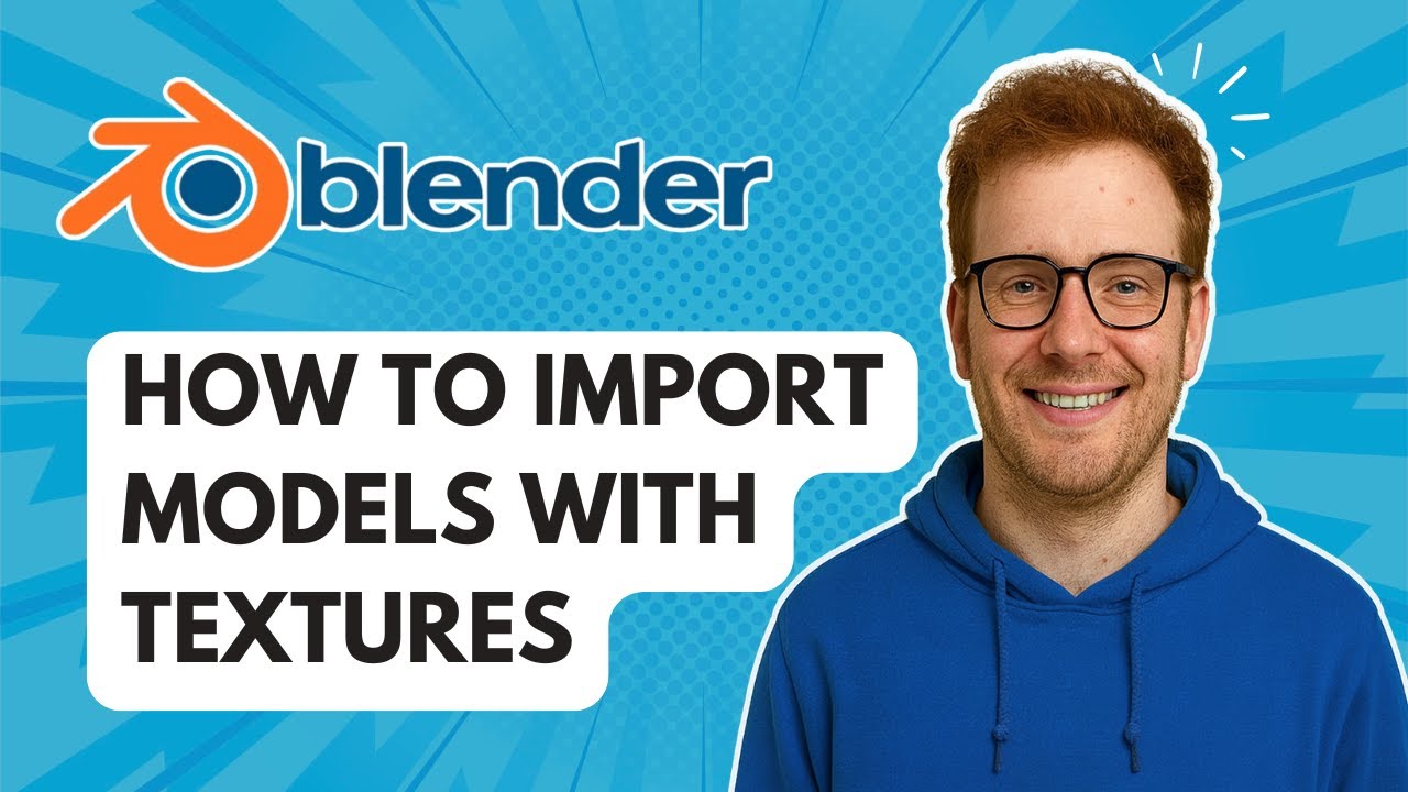 How to Import Models With Textures Blender [2025 Guide] - YouTube