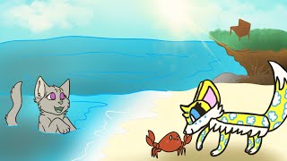 Finished Art Collab with FabulousfoxesAJ- Day at the Beach