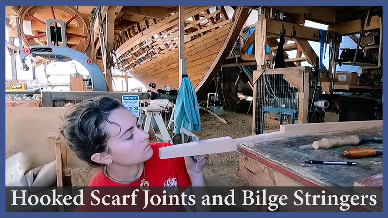 Hooked Scarf Joints and Bilge Stringers – Episode 159 – Acorn to Arabella: Journey of a Wooden Boat