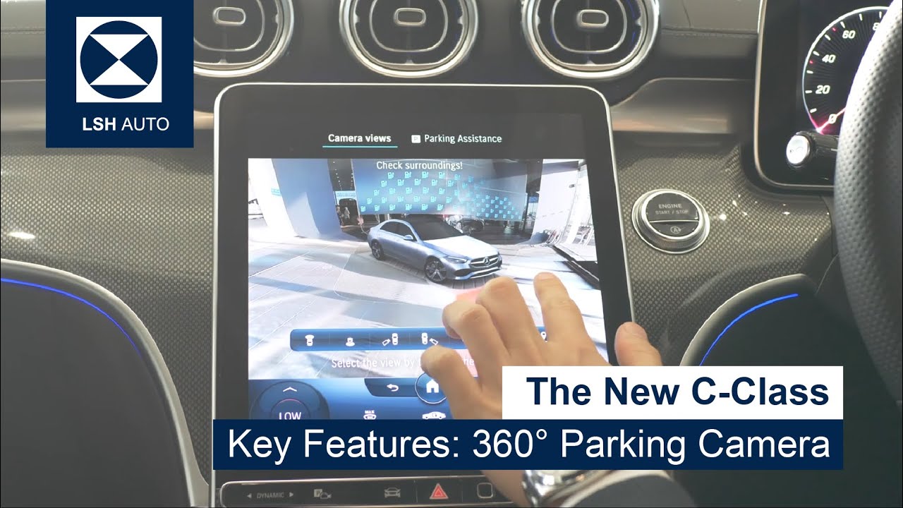 The New Mercedes-Benz C-Class Key Features: 360° Parking Camera 