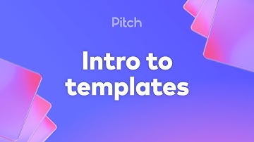 Intro to templates | Discover and create shareable presentation templates