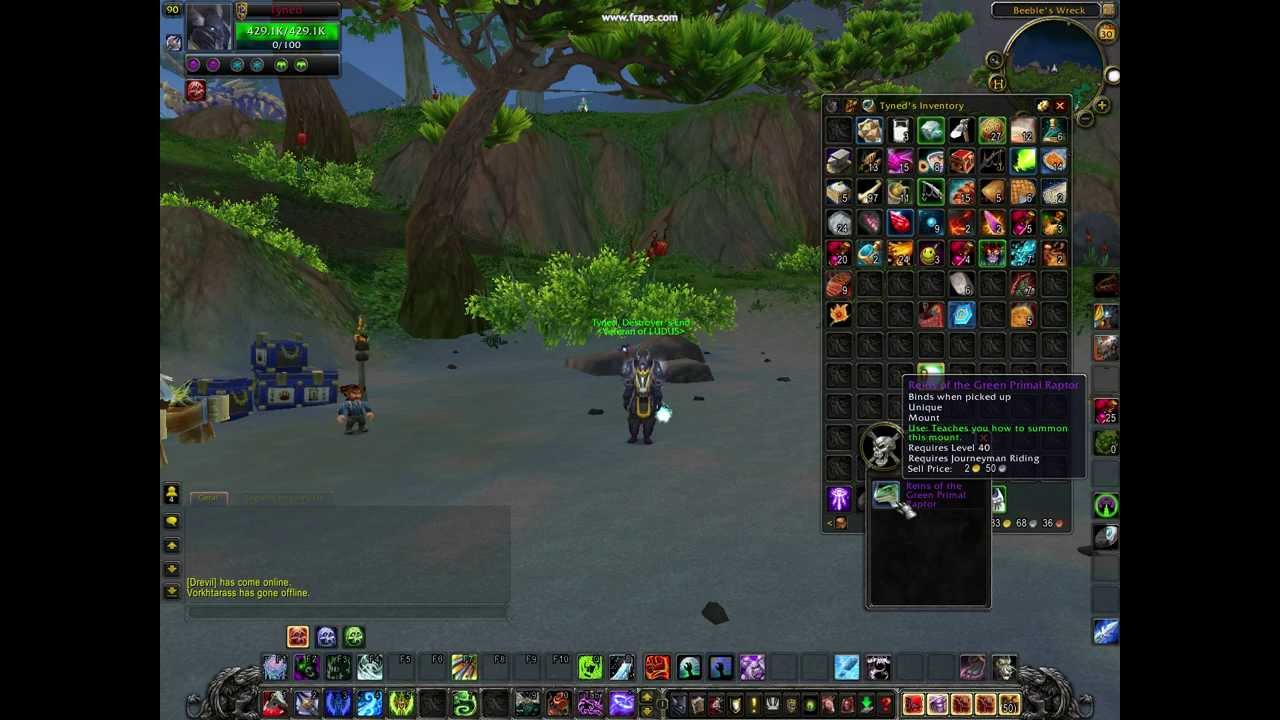 World of Warcraft - Open primal egg