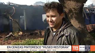 Ocean Pacific: Incendio destruye "Museo restorán"
