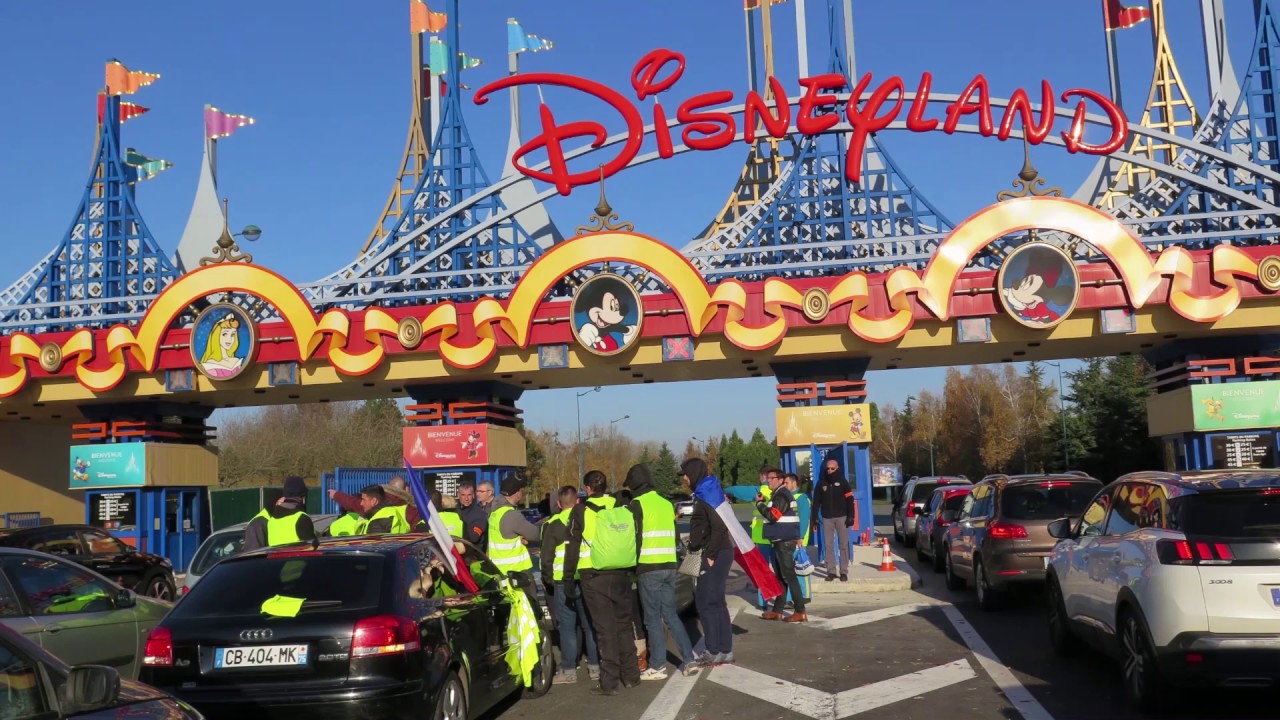 Gilets Jaunes Disneyland Paris Autoroutes Les Blocages Se Poursuivent