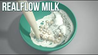Realflow Milk pouring