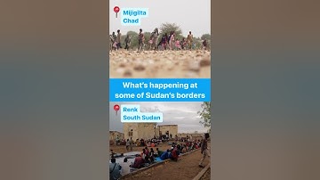 This is the current situation on Sudan’s borders with Chad and South Sudan.