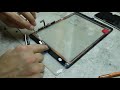 Ipad 2017 (A1822) // Малярный скотч с завода Apple/ Замена тачскрина в деталях