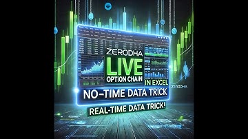 Zerodha Live Option Chain in Excel | No API Needed | Real-Time Data Trick! 🚀📊