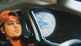 Guy listening music in car and going to space || Meme Templates by Ajob shut up i'm listening music