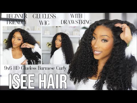 Beginner girls, this one is for you 😮‍🔥#burmesecurly #gluelesswig #iseehair #beginners