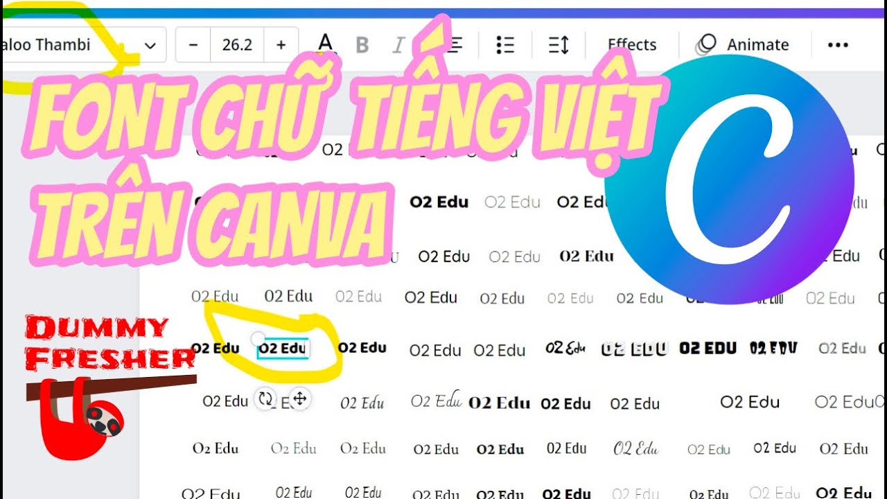 Tải font chữ tiếng Việt trên Canva (phông Việt hóa Canva) - YouTube