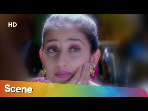 Aamir Khan Flirts With Manisha Koirala - Mann - Hit Bollywood Romantic Movie