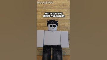 Pretty sure you missed this unicorn | #animation #roblox #deadrails #shorts