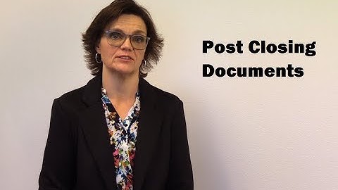 Post-Closing Documents - Ignite Funding