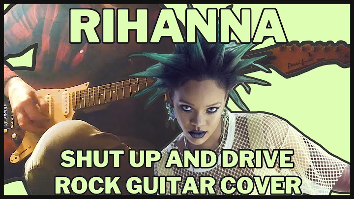 Shut Up and Drive Guitar version - Guitar performance video thumbnail