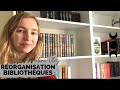 RÉORGANISATION BIBLIOTHÈQUES : nouveaux livres à ranger et mini bookshelf tour | Parlons livres