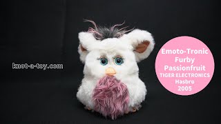 ファービー2 パッションフルーツ ターコイズ目 英語版 furby2005 Emoto-Tronic Furby/エモートトロニックファービー2・タイガー