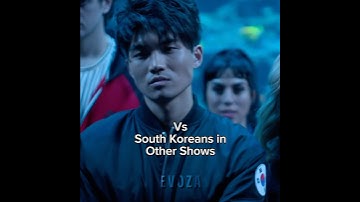 Koreans in Squid Game vs Koreans in other shows ☠️🔥