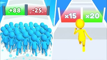 Join Clash 3D Vs Count Master : Stickman Games - All Levels Gameplay Walkthrough Android iOS