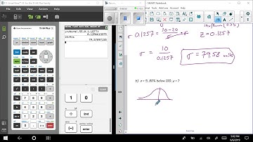 Finding a Missing Parameter in a Normal Distribution - Made Easy
