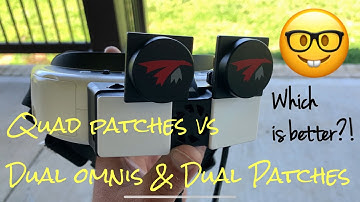Shark Byte Antenna Comparison: Quad Patches vs Dual Omnis/  Dual Patches